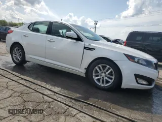 2013 Kia Optima LX with VIN KNAGM4A76D5395099, listed as a Copart auction lot 52241185 with 257,796 mi miles and Clean Title. Bid and sale history available at carsss.com. Image 4.