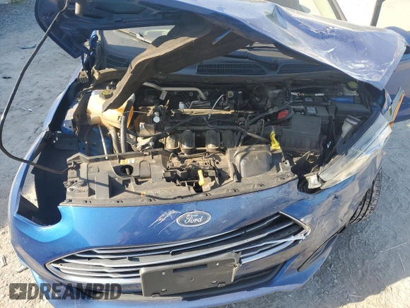 2019 Ford Fiesta SE with VIN 3FADP4EJ9KM128149, listed as a Copart auction lot 53608615 with 101,324 mi miles and Salvage title. Bid and sale history available at DreamBid. Image 11.