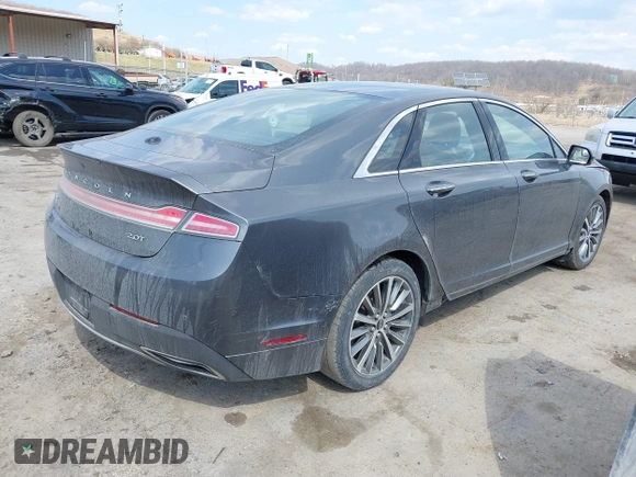 2017 Lincoln MKZ Select with VIN 3LN6L5C9XHR614571, listed as a IAAI auction lot 41785682 with 124,941 mi miles. Bid and sale history available at carsss.com. Image 4.