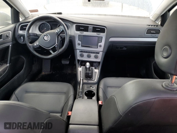 2016 Volkswagen Golf SportWagen TSI S with VIN 3VWC17AUXGM522790, listed as a Copart auction lot 83747844 with 0 mi miles and Salvage Title. Bid and sale history available at carsss.com. Image 8.