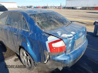 2002 Audi A4 1.8T with VIN WAULC68E52A211549, listed as a IAAI auction lot 40943374 with 204,725 mi miles. Bid and sale history available at carsss.com. Image 6.