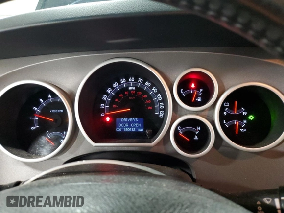 2013 Toyota Tundra Limited with VIN 5TFHW5F17DX284934, listed as a Copart auction lot 57240565 with 180,612 mi miles and Salvage title. Bid and sale history available at DreamBid. Image 9.