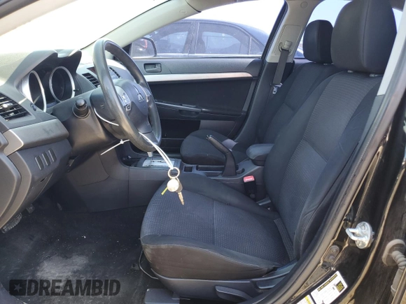2009 Mitsubishi Lancer ES with VIN JA3AU26U19U032068, listed as a Copart auction lot 58180314 with 163,321 mi miles and Salvage Title. Bid and sale history available at carsss.com. Image 7.
