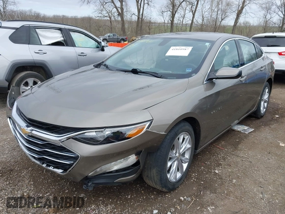 2020 Chevrolet Malibu LT with VIN 1G1ZD5ST0LF053355, listed as a IAAI auction lot 41810987 with 93,397 mi miles and . Bid and sale history available at DreamBid. Image 17.