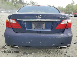 2011 Lexus LS 460 with VIN JTHBL5EF1B5103121, listed as a Copart auction lot 54085145 with 160,475 mi miles and Clean title. Bid and sale history available at DreamBid. Image 6.