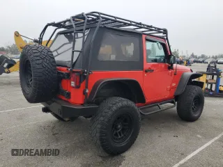2014 Jeep Wrangler Sahara with VIN 1C4AJWBG0EL316843, listed as a Copart auction lot 53162965 with 60,505 mi miles and Clean Title. Bid and sale history available at DreamBid. Image 3.