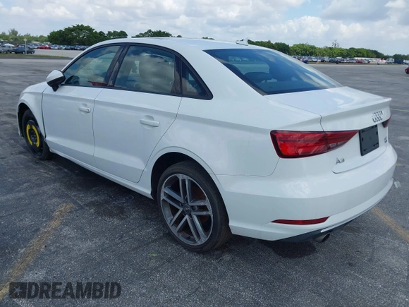 2018 Audi A3 Premium with VIN WAUB8GFF3J1064273, listed as a IAAI auction lot 42155689 with 92,737 mi miles and . Bid and sale history available at DreamBid. Image 3.