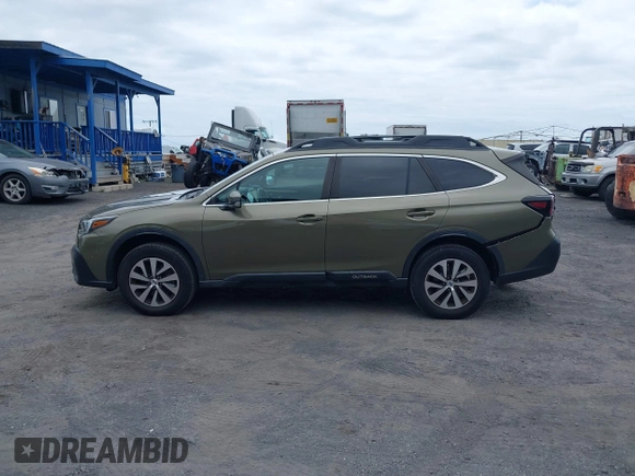 2021 Subaru Outback Premium with VIN 4S4BTADC2M3159001, listed as a IAAI auction lot 42607919 with 60,974 mi miles and . Bid and sale history available at DreamBid. Image 14.