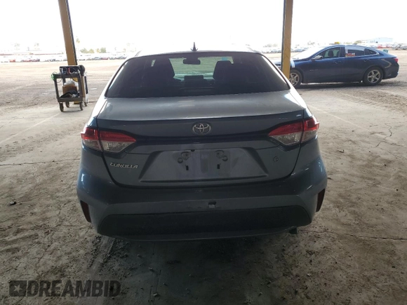 2020 Toyota Corolla L with VIN JTDDPRAE2LJ079455, listed as a Copart auction lot 48621015 with 90,646 mi miles and Salvage Title. Bid and sale history available at carsss.com. Image 6.
