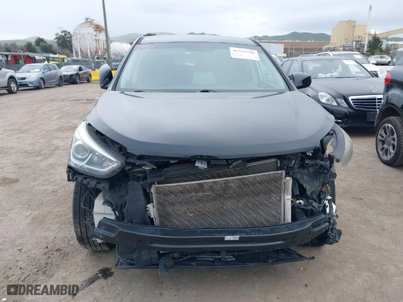 2017 Hyundai Santa Fe Sport 2.4L with VIN 5NMZTDLB1HH015198, listed as a IAAI auction lot 41555740 with NaN miles. Bid and sale history available at carsss.com. Image 12.