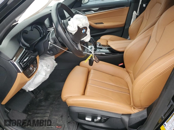 2017 BMW 5 Series 530i xDrive with VIN WBAJA7C34HWA69945, listed as a Copart auction lot 45941025 with Not Provided miles and Salvage Title. Bid and sale history available at carsss.com. Image 7.