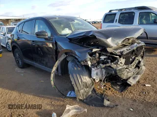 2020 Mazda CX-5 Touring with VIN JM3KFBCM1L0744204, listed as a Copart auction lot 47811775 with 0 mi miles and Salvage Title. Bid and sale history available at carsss.com. Image 4.