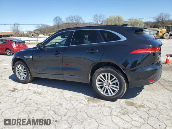 2019 Jaguar F-Pace 25t Prestige z VIN SADCK2GX9KA368541, wystawiony jako Copart lot #48985875 z przebiegiem 54 338 mil mil oraz Szkoda całkowita • Salvage title. Historia ofert i sprzedaży dostępna na DreamBid. Obrazek 2.