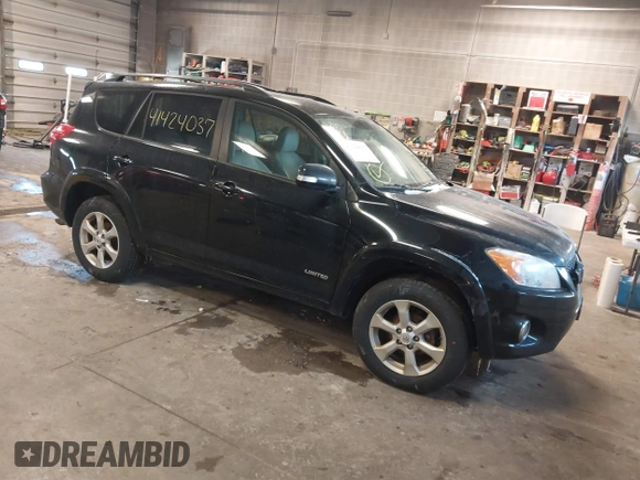 2010 Toyota RAV4 Ltd with VIN 2T3DF4DV6AW028590, listed as a IAAI auction lot 41424037 with 223,975 mi miles. Bid and sale history available at carsss.com. Image 1.