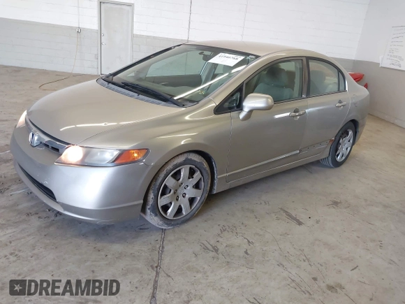 2006 Honda Civic LX z VIN 1HGFA16556L005459, wystawiony jako IAAI lot #41940768 z przebiegiem 178 595 mil mil oraz . Historia ofert i sprzedaży dostępna na DreamBid. Obrazek 2.