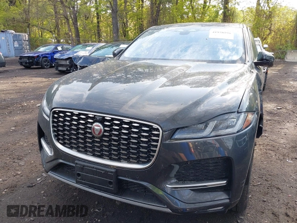 2021 Jaguar F-Pace S with VIN SADCJ2EX1MA672696, listed as a IAAI auction lot 41978596 with 11,136 mi miles and . Bid and sale history available at DreamBid. Image 12.