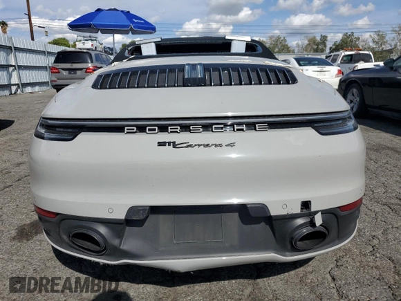 2024 Porsche 911 Carrera with VIN WP0CA2A90RS238192, listed as a Copart auction lot 51118415 with 16,798 mi miles and Clean Title. Bid and sale history available at carsss.com. Image 6.