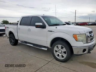 2010 Ford F-150 XL with VIN 1FTFW1EV9AFB45006, listed as a Copart auction lot 59585915 with 219,756 mi miles and Salvage title. Bid and sale history available at DreamBid. Image 4.