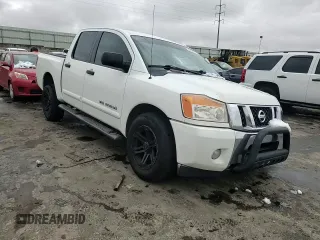 2013 Nissan Titan SV with VIN 1N6BA0EC7DN305798, listed as a Copart auction lot 80024134 with 276,659 mi miles and Salvage title. Bid and sale history available at DreamBid. Image 11.