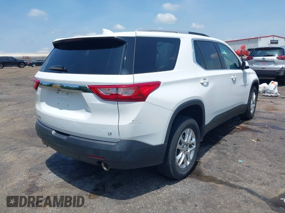 2018 Chevrolet Traverse LT Cloth with VIN 1GNERGKW6JJ183543, listed as a IAAI auction lot 42471508 with 78,888 mi miles and . Bid and sale history available at DreamBid. Image 4.