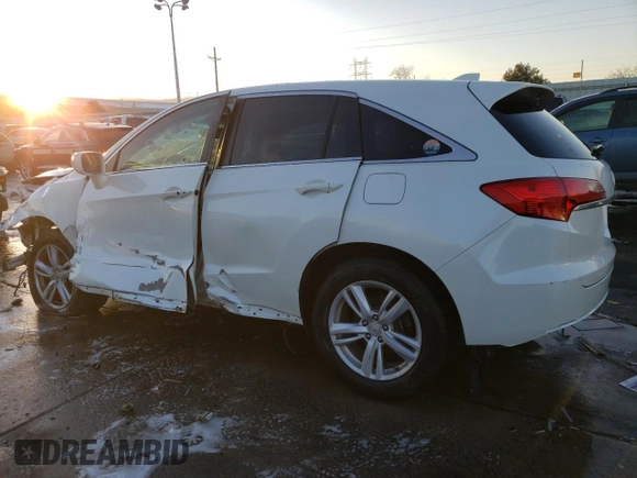 2014 Acura RDX with VIN 5J8TB4H33EL010770, listed as a Copart auction lot 42875135 with Not Provided miles and Salvage Title. Bid and sale history available at DreamBid. Image 2.