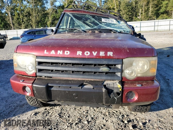2003 Land Rover Discovery with VIN SALTY16423A813627, listed as a Copart auction lot 74830184 with 85,000 mi miles and Non Repairable. Bid and sale history available at DreamBid. Image 5.