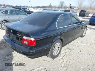 2003 BMW 5 Series 530iA with VIN WBADT63443CK45443, listed as a IAAI auction lot 41380177 with 156,472 mi miles. Bid and sale history available at carsss.com. Image 4.