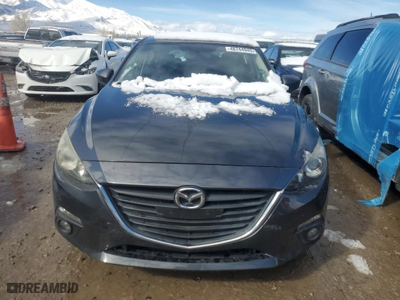 2016 Mazda Mazda3 i Grand Touring with VIN JM1BM1N78G1298536, listed as a Copart auction lot 48744945 with 81,593 mi miles and Salvage Title. Bid and sale history available at carsss.com. Image 5.