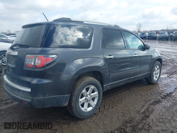 2013 GMC Acadia SLE with VIN 1GKKRNED9DJ261414, listed as a IAAI auction lot 41682183 with 170,575 mi miles. Bid and sale history available at carsss.com. Image 4.