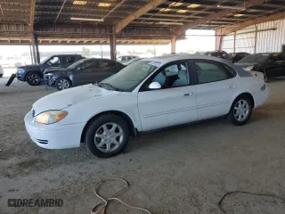 2006 Ford Taurus SEL with VIN 1FAFP56U16A153458, listed as a Copart auction lot 42362575 with 105,228 mi miles and Salvage Title. Bid and sale history available at carsss.com. Image 1.