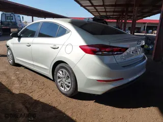 2017 Hyundai Elantra SE with VIN KMHD74LF2HU428852, listed as a IAAI auction lot 41476105 with 48,853 mi miles. Bid and sale history available at carsss.com. Image 3.