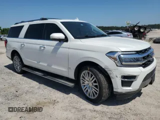 2023 Ford Expedition Max Limited with VIN 1FMJK2A88PEA33853, listed as a Copart auction lot 56863465 with 38,773 mi miles and Salvage title. Bid and sale history available at DreamBid. Image 4.
