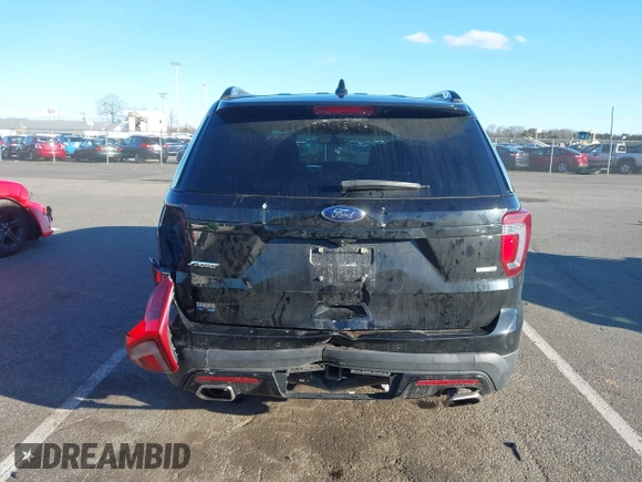 2017 Ford Explorer Sport with VIN 1FM5K8GT9HGA52532, listed as a IAAI auction lot 41607362 with 117,595 mi miles and . Bid and sale history available at carsss.com. Image 6.