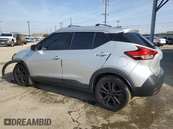 2019 Nissan Kicks SV with VIN 3N1CP5CU7KL535405, listed as a Copart auction lot 45935695 with 96,681 mi miles and Salvage Title. Bid and sale history available at DreamBid. Image 2.
