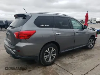 2017 Nissan Pathfinder Platinum with VIN 5N1DR2MN5HC908166, listed as a Copart auction lot 86677094 with 175,954 mi miles and Salvage Title. Bid and sale history available at carsss.com. Image 3.