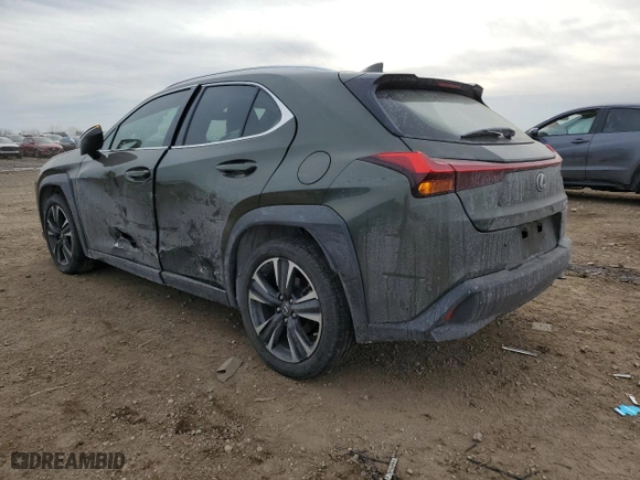 2020 Lexus UX with VIN JTHP9JBH4L2026847, listed as a Copart auction lot 42761405 with 27,402 mi miles and Salvage Title. Bid and sale history available at carsss.com. Image 2.