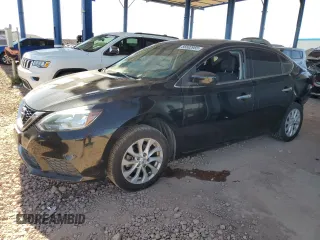 2018 Nissan Sentra SV with VIN 3N1AB7AP4JL657779, listed as a Copart auction lot 56602985 with 104,462 mi miles and Salvage title. Bid and sale history available at DreamBid. Image 1.