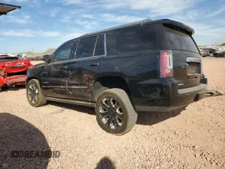 2019 GMC Yukon Denali with VIN 1GKS2CKJ7KR212228, listed as a Copart auction lot 46099615 with 33,844 mi miles and Salvage Title. Bid and sale history available at carsss.com. Image 2.
