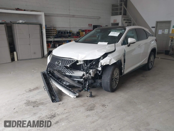 2021 Lexus RX with VIN 2T2JZMDA0MC295323, listed as a IAAI auction lot 42006747 with 45,160 mi miles. Bid and sale history available at carsss.com. Image 17.