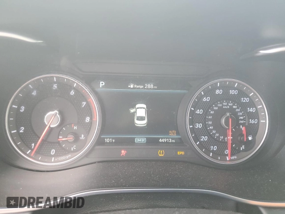 2019 Genesis G70 2.0T Advanced with VIN KMTG34LA7KU013830, listed as a Copart auction lot 69072164 with 44,913 mi miles and Salvage Title. Bid and sale history available at carsss.com. Image 9.