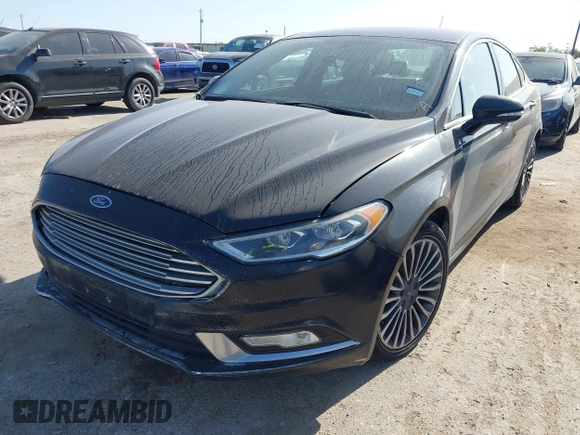 2017 Ford Fusion Titanium with VIN 3FA6P0K9XHR118057, listed as a IAAI auction lot 41982261 with 151,704 mi miles. Bid and sale history available at carsss.com. Image 17.