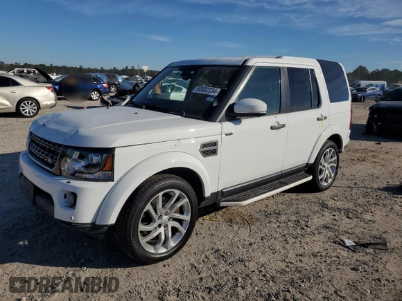 2016 Land Rover LR4 HSE с VIN SALAG2V61GA846224, выставлен на аукционе Copart как лот 83002234 с пробегом 61 536 миль миль и Списание • Salvage title. История ставок и продаж доступна на DreamBid. Изображение 1.