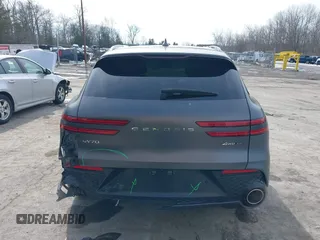 2022 Genesis GV70 Sport with VIN KMUMCDTC6NU028274, listed as a IAAI auction lot 41613720 with 46,522 mi miles and . Bid and sale history available at DreamBid. Image 16.
