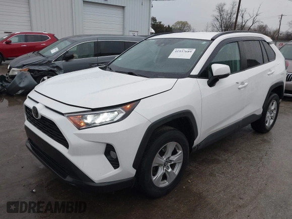 2020 Toyota RAV4 XLE with VIN 2T3P1RFV6LC069327, listed as a IAAI auction lot 41937689 with 52,723 mi miles. Bid and sale history available at carsss.com. Image 17.