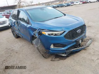 2019 Ford Edge ST z VIN 2FMPK4AP3KBB12722, wystawiony jako IAAI lot #41130193 z przebiegiem 62 812 mil mil oraz . Historia ofert i sprzedaży dostępna na DreamBid. Obrazek 1.
