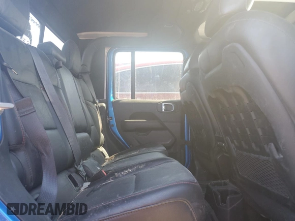 2022 Jeep Gladiator Rubicon with VIN 1C6JJTBG4NL151210, listed as a Copart auction lot 75117154 with 49,027 mi miles and Salvage title. Bid and sale history available at DreamBid. Image 10.