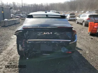 2023 Kia EV6 Wind with VIN KNDC34LA7P5129768, listed as a Copart auction lot 50128505 with 25,324 mi miles and Salvage Title. Bid and sale history available at DreamBid. Image 6.