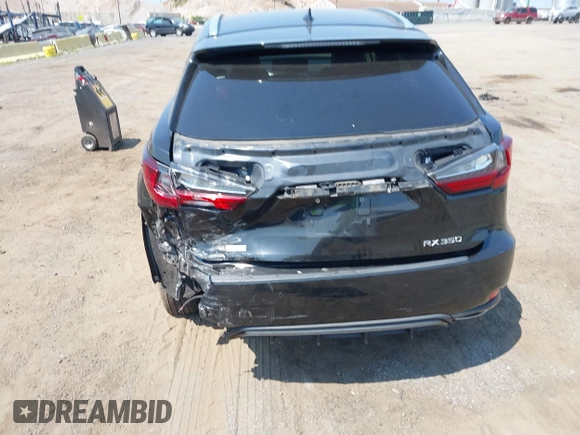 2020 Lexus RX 350 F Sport Performance with VIN 2T2YZMDA1LC224855, listed as a IAAI auction lot 42760475 with 49,779 mi miles and . Bid and sale history available at DreamBid. Image 6.