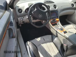 2005 Mercedes-Benz SL 55 AMG with VIN WDBSK74F75F086906, listed as a Copart auction lot 58482615 with 100,111 mi miles and Clean title. Bid and sale history available at DreamBid. Image 8.