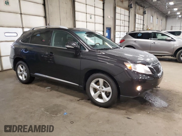 2011 Lexus RX 350 with VIN 2T2BK1BA5BC093729, listed as a Copart auction lot 54734435 with 141,120 mi miles and Salvage Title. Bid and sale history available at DreamBid. Image 4.